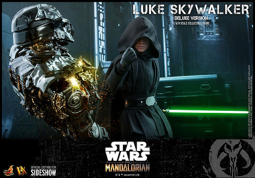 Star Wars - The Mandalorian: Luke Skywalker - Deluxe, 1/6 Figur von Hot Toys