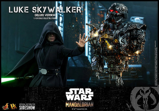 Star Wars - The Mandalorian: Luke Skywalker - Deluxe, 1/6 Figur von Hot Toys