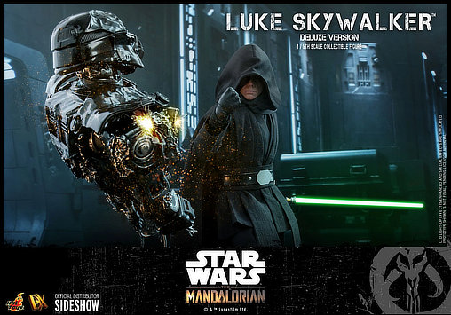 Star Wars - The Mandalorian: Luke Skywalker - Deluxe, 1/6 Figur von Hot Toys