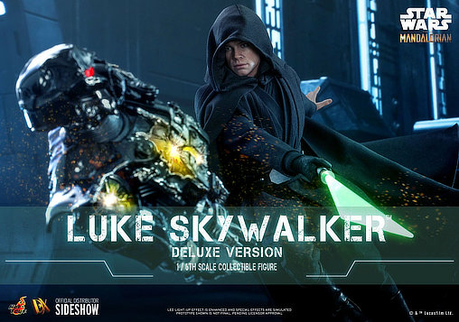 Star Wars - The Mandalorian: Luke Skywalker - Deluxe, 1/6 Figur von Hot Toys