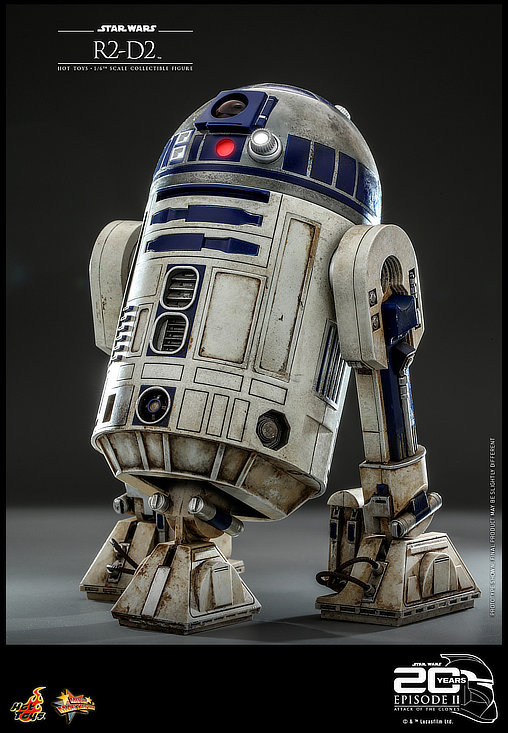 Star Wars - Episode II - Attack of the Clones: R2-D2, 1/6 Figur von Hot Toys