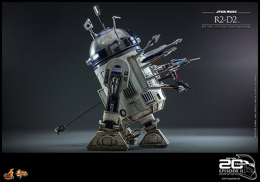 Star Wars - Episode II - Attack of the Clones: R2-D2, 1/6 Figur von Hot Toys