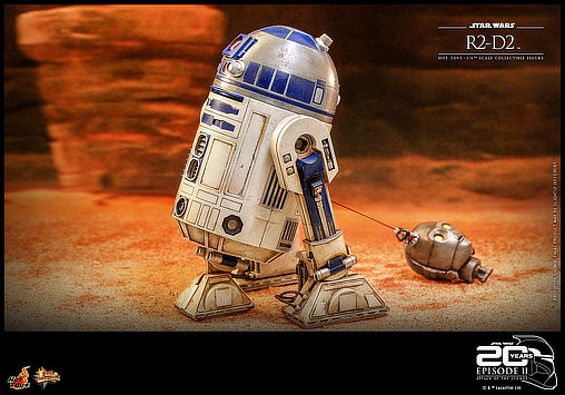Star Wars - Episode II - Attack of the Clones: R2-D2, 1/6 Figur von Hot Toys