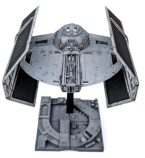 Star Wars - Episode IV - A New Hope: Darth Vaders Advanced X1 TIE Fighter, Fertig-Modell von SPACEart