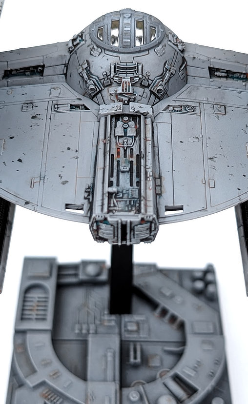 Star Wars - Episode IV - A New Hope: Darth Vaders Advanced X1 TIE Fighter, Fertig-Modell von SPACEart