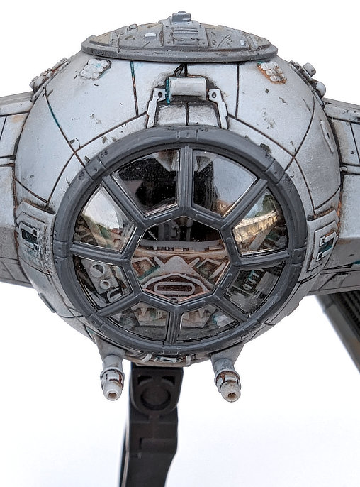 Star Wars - Episode IV - A New Hope: Darth Vaders Advanced X1 TIE Fighter, Fertig-Modell von SPACEart