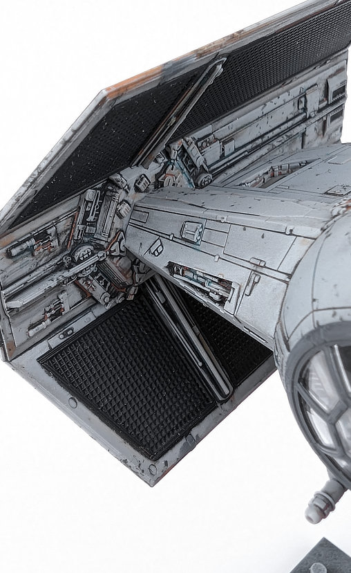 Star Wars - Episode IV - A New Hope: Darth Vaders Advanced X1 TIE Fighter, Fertig-Modell von SPACEart