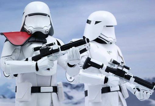Star Wars - Episode VII - The Force Awakens: First Order Snowtroopers Set, 1/6 Figur von Hot Toys