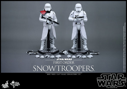 Star Wars - Episode VII - The Force Awakens: First Order Snowtroopers Set, 1/6 Figur von Hot Toys