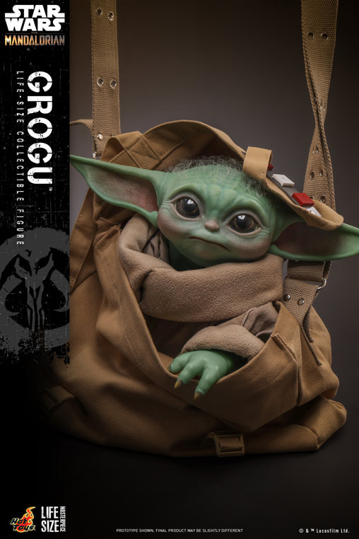Star Wars - The Mandalorian: Grogu - Life-Size, 1/1 Figur von Hot Toys
