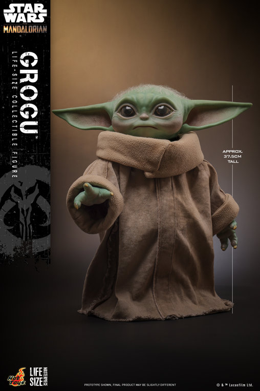 Star Wars - The Mandalorian: Grogu - Life-Size, 1/1 Figur von Hot Toys