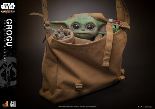 Star Wars - The Mandalorian: Grogu - Life-Size, 1/1 Figur von Hot Toys