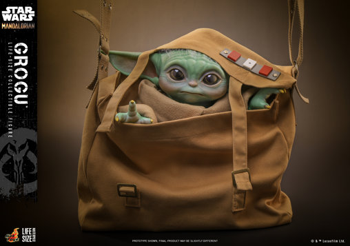 Star Wars - The Mandalorian: Grogu - Life-Size, 1/1 Figur von Hot Toys
