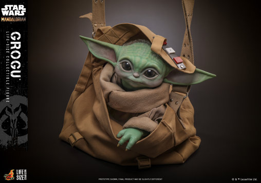 Star Wars - The Mandalorian: Grogu - Life-Size, 1/1 Figur von Hot Toys