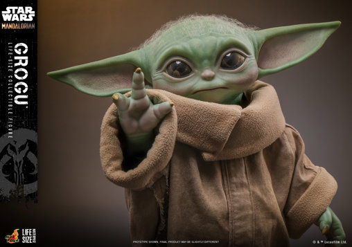 Star Wars - The Mandalorian: Grogu - Life-Size, 1/1 Figur von Hot Toys