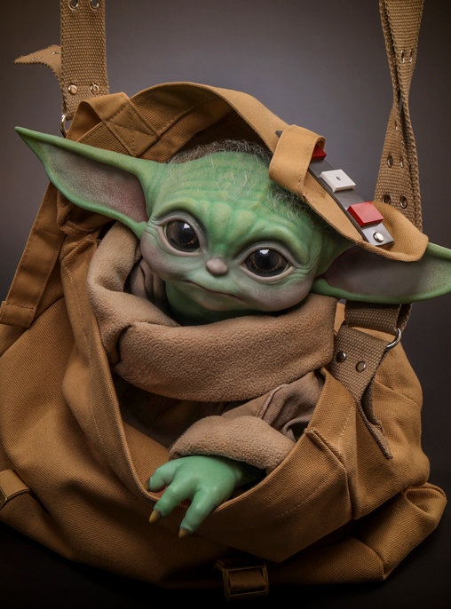 Star Wars - The Mandalorian: Grogu - Life-Size, 1/1 Figur von Hot Toys