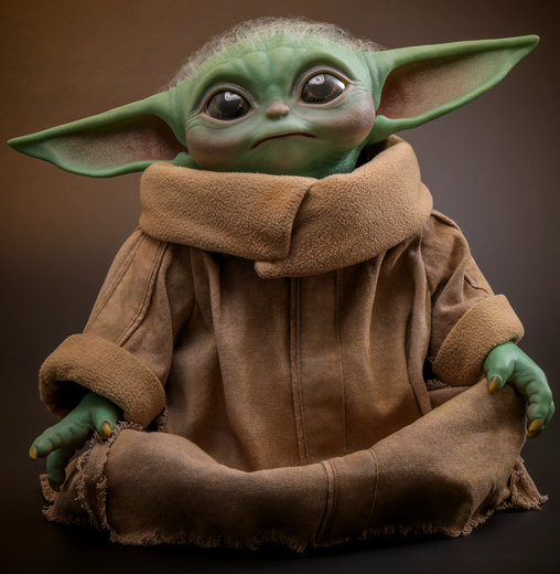 Star Wars - The Mandalorian: Grogu - Life-Size, 1/1 Figur von Hot Toys