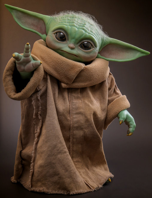 Star Wars - The Mandalorian: Grogu - Life-Size, 1/1 Figur von Hot Toys