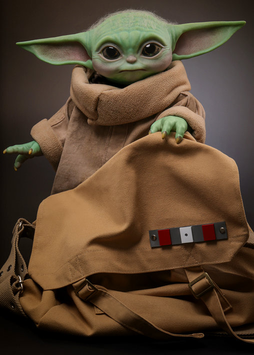 Star Wars - The Mandalorian: Grogu - Life-Size, 1/1 Figur von Hot Toys