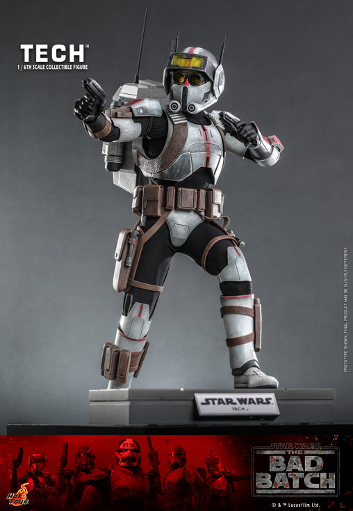 Star Wars - The Bad Batch: Tech, 1/6 Figur von Hot Toys
