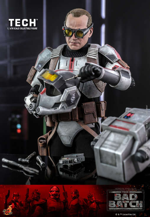 Star Wars - The Bad Batch: Tech, 1/6 Figur von Hot Toys