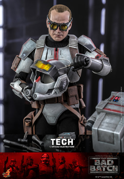 Star Wars - The Bad Batch: Tech, 1/6 Figur von Hot Toys