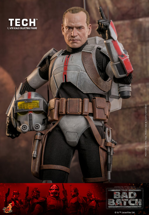 Star Wars - The Bad Batch: Tech, 1/6 Figur von Hot Toys