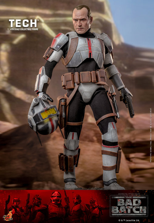 Star Wars - The Bad Batch: Tech, 1/6 Figur von Hot Toys