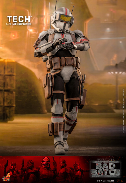 Star Wars - The Bad Batch: Tech, 1/6 Figur von Hot Toys