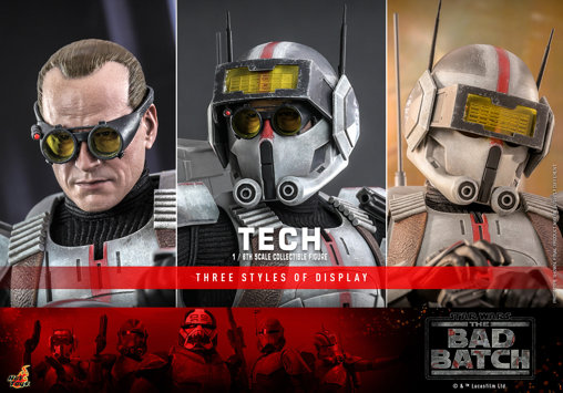 Star Wars - The Bad Batch: Tech, 1/6 Figur von Hot Toys