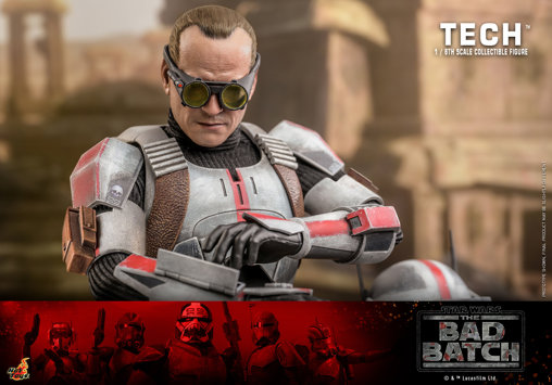 Star Wars - The Bad Batch: Tech, 1/6 Figur von Hot Toys