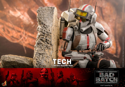 Star Wars - The Bad Batch: Tech, 1/6 Figur von Hot Toys