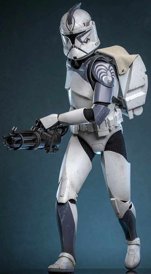Star Wars - The Clone Wars: 104th Battalion Wolfpack Clone Trooper - Deluxe, 1/6 Figur von Hot Toys