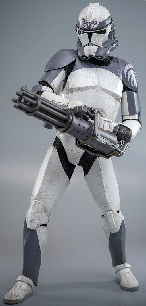 Star Wars - The Clone Wars: 104th Battalion Wolfpack Clone Trooper - Deluxe, 1/6 Figur von Hot Toys