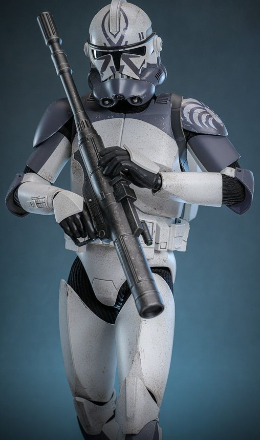 Star Wars - The Clone Wars: 104th Battalion Wolfpack Clone Trooper - Deluxe, 1/6 Figur von Hot Toys