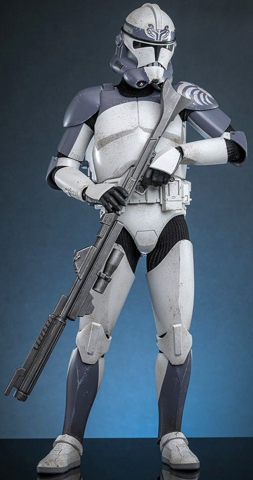Star Wars - The Clone Wars: 104th Battalion Wolfpack Clone Trooper - Deluxe, 1/6 Figur von Hot Toys