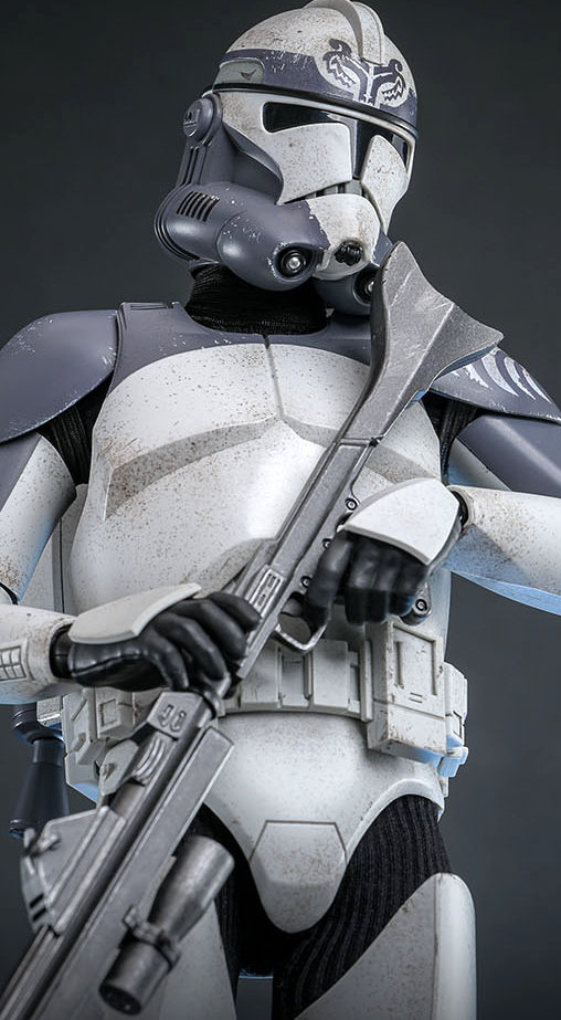 Star Wars - The Clone Wars: 104th Battalion Wolfpack Clone Trooper - Deluxe, 1/6 Figur von Hot Toys