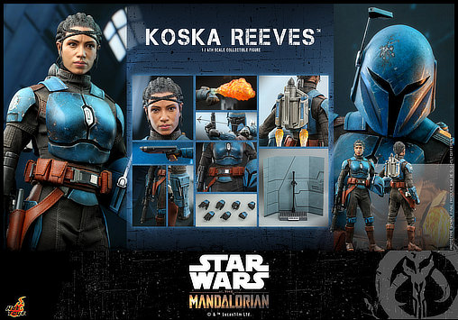 Star Wars - The Mandalorian: Koska Reeves, 1/6 Figur von Hot Toys
