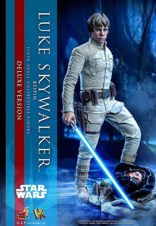 Star Wars - Episode V - The Empire Strikes Back: Luke Skywalker - Bespin - Deluxe, 1/6 Figur von Hot Toys