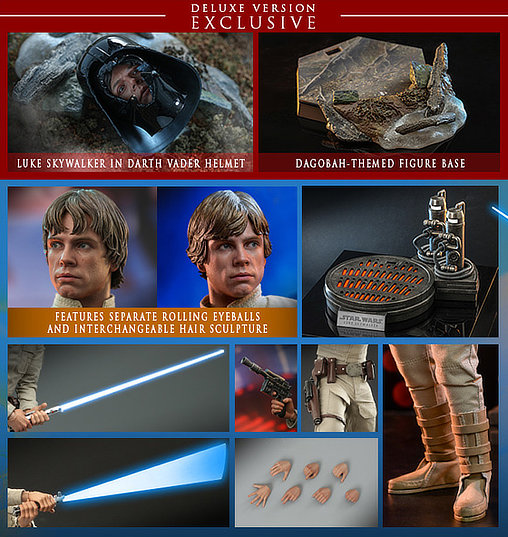 Star Wars - Episode V - The Empire Strikes Back: Luke Skywalker - Bespin - Deluxe, 1/6 Figur von Hot Toys