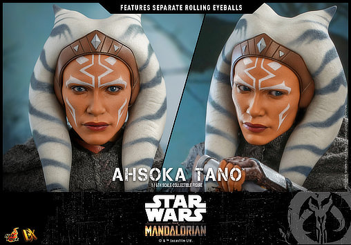 Star Wars - The Mandalorian: Ahsoka Tano, 1/6 Figur von Hot Toys