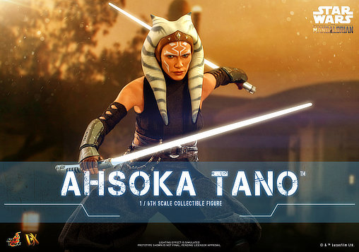 Star Wars - The Mandalorian: Ahsoka Tano, 1/6 Figur von Hot Toys