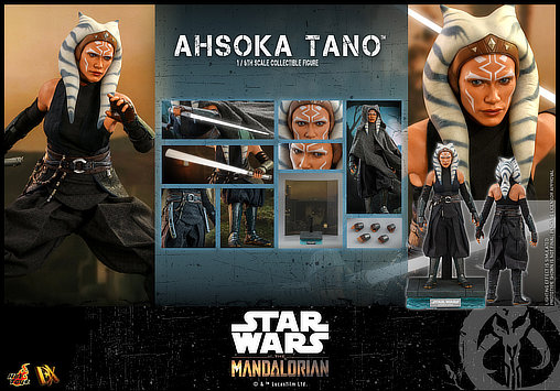 Star Wars - The Mandalorian: Ahsoka Tano, 1/6 Figur von Hot Toys