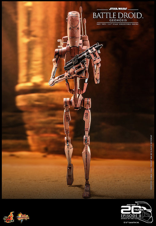 Star Wars - Episode II - Attack of the Clones: Battle Droid - Geonosis, 1/6 Figur von Hot Toys