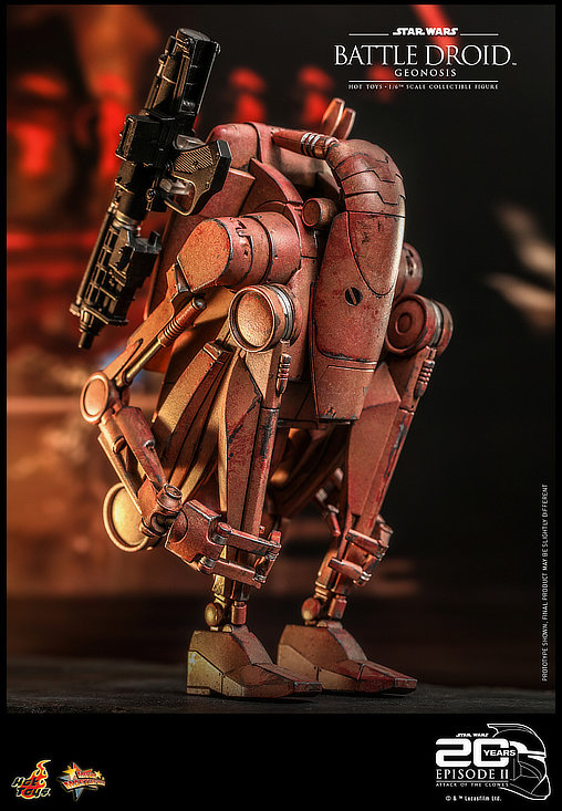 Star Wars - Episode II - Attack of the Clones: Battle Droid - Geonosis, 1/6 Figur von Hot Toys