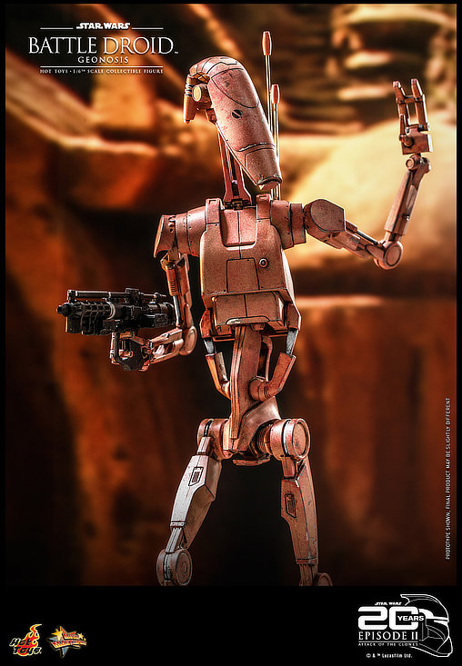 Star Wars - Episode II - Attack of the Clones: Battle Droid - Geonosis, 1/6 Figur von Hot Toys