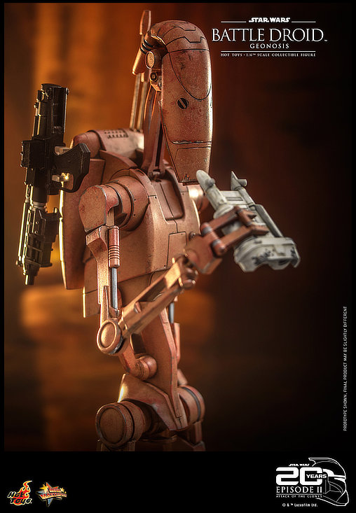 Star Wars - Episode II - Attack of the Clones: Battle Droid - Geonosis, 1/6 Figur von Hot Toys