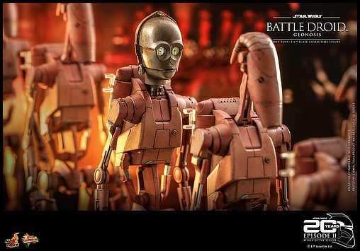 Star Wars - Episode II - Attack of the Clones: Battle Droid - Geonosis, 1/6 Figur von Hot Toys