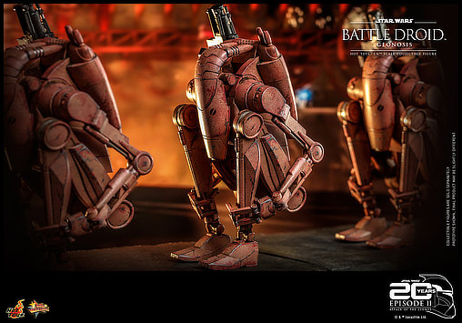 Star Wars - Episode II - Attack of the Clones: Battle Droid - Geonosis, 1/6 Figur von Hot Toys