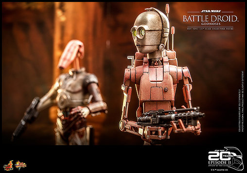 Star Wars - Episode II - Attack of the Clones: Battle Droid - Geonosis, 1/6 Figur von Hot Toys